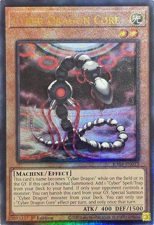 Cyber Dragon Core [RA04-EN013] Prismatic Ultimate Rare | Deep Dive Games St. Marys