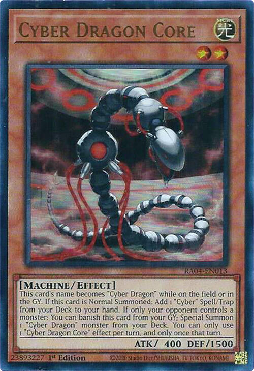 Cyber Dragon Core [RA04-EN013] Ultra Rare | Deep Dive Games St. Marys