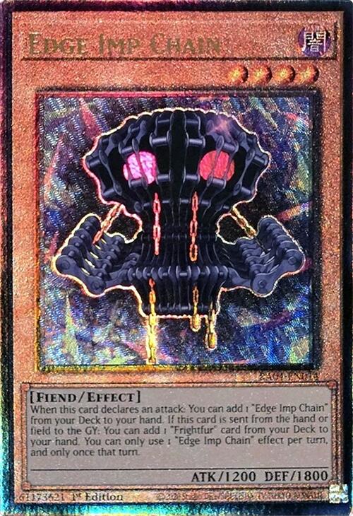 Edge Imp Chain [RA04-EN014] Prismatic Ultimate Rare | Deep Dive Games St. Marys