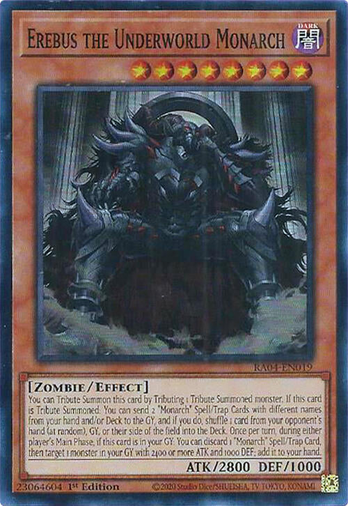 Erebus the Underworld Monarch [RA04-EN019] Super Rare | Deep Dive Games St. Marys