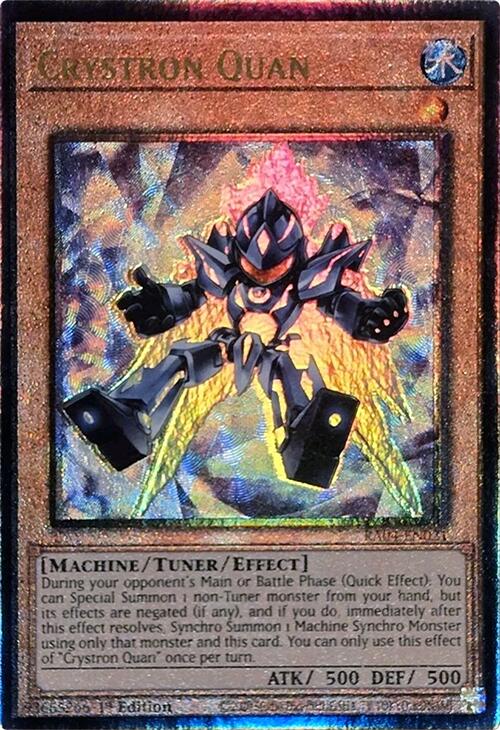 Crystron Quan [RA04-EN021] Prismatic Ultimate Rare | Deep Dive Games St. Marys
