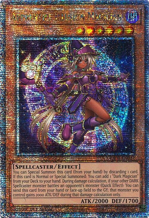 Apprentice Illusion Magician [RA04-EN023] Quarter Century Secret Rare | Deep Dive Games St. Marys