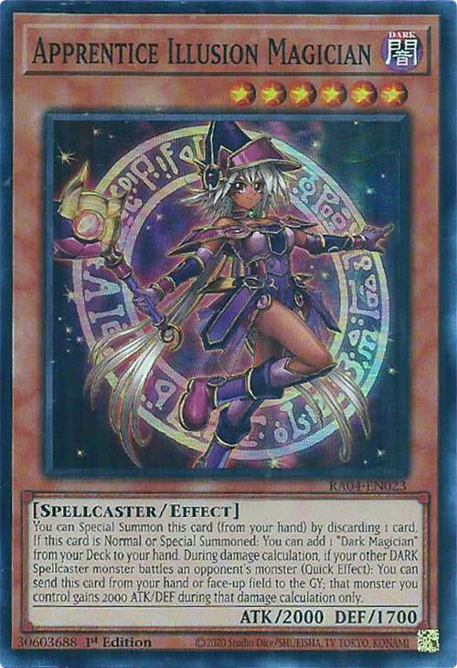 Apprentice Illusion Magician [RA04-EN023] Super Rare | Deep Dive Games St. Marys