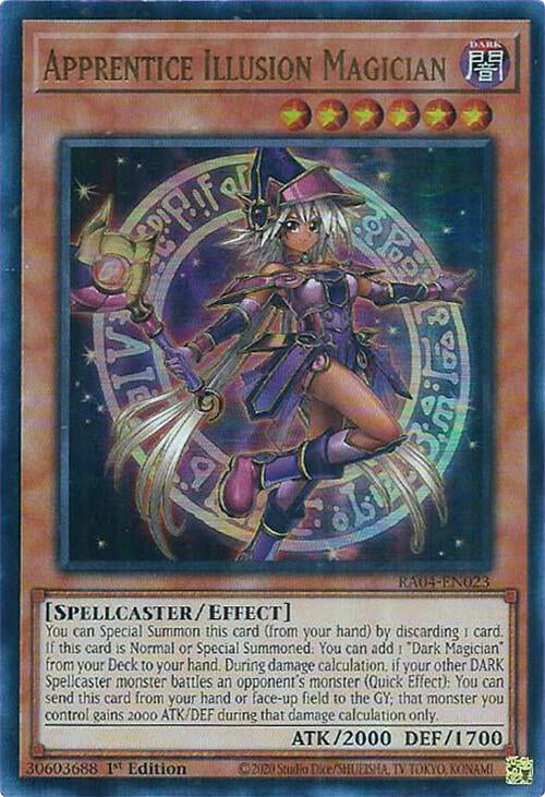 Apprentice Illusion Magician [RA04-EN023] Ultra Rare | Deep Dive Games St. Marys