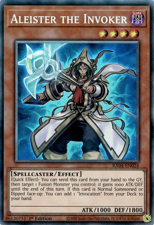 Aleister the Invoker (Alternate Art) [RA04-EN024] Prismatic Collector's Rare | Deep Dive Games St. Marys