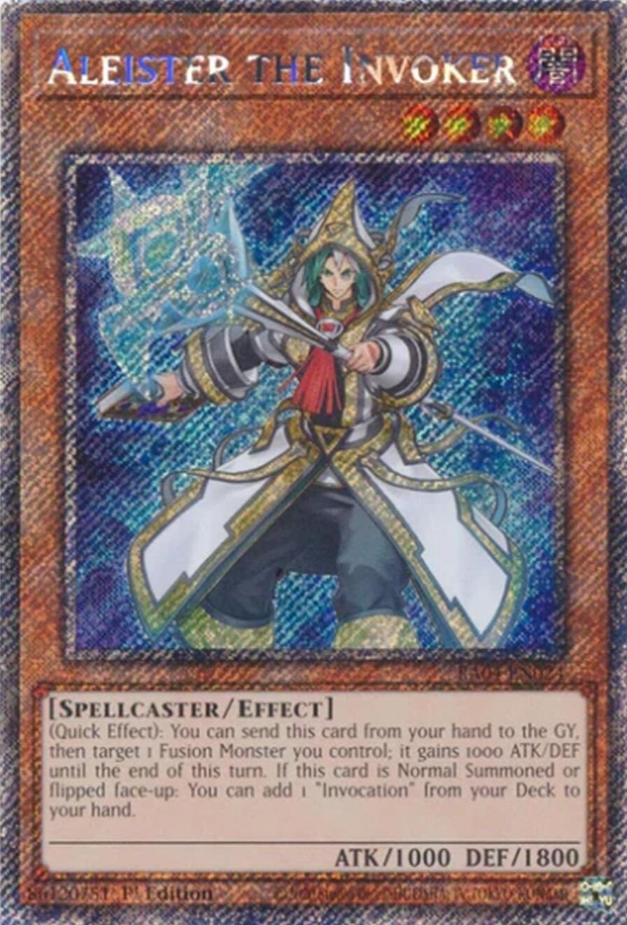 Aleister the Invoker (Alternate Art) [RA04-EN024] Platinum Secret Rare | Deep Dive Games St. Marys