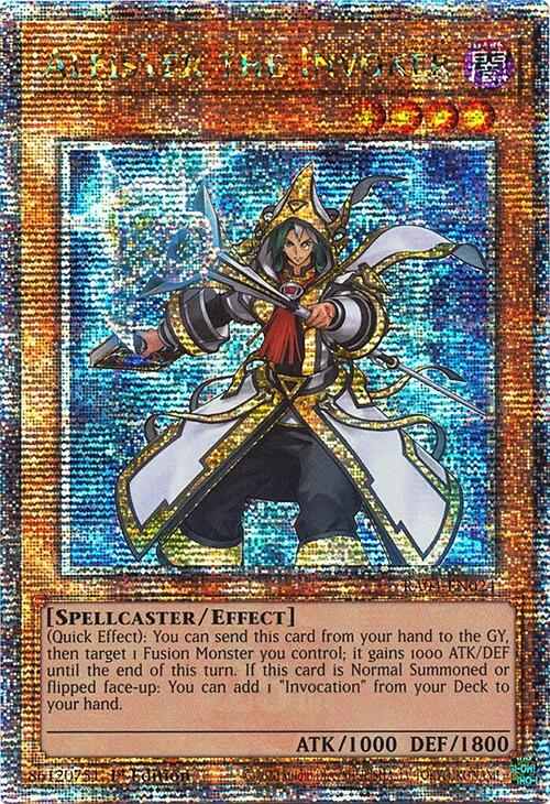 Aleister the Invoker (Alternate Art) [RA04-EN024] Quarter Century Secret Rare | Deep Dive Games St. Marys