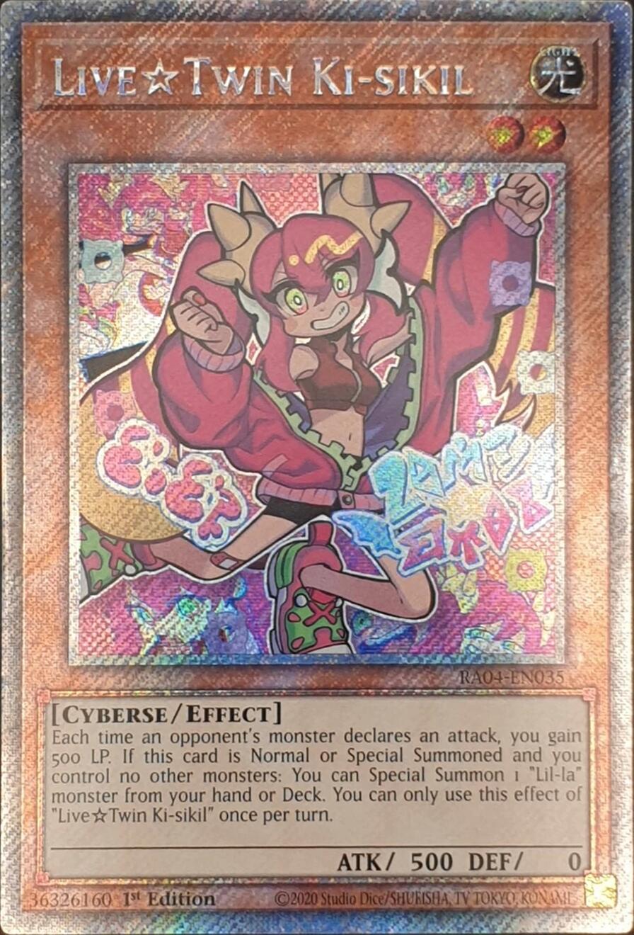 LiveTwin Ki-sikil [RA04-EN035] Platinum Secret Rare | Deep Dive Games St. Marys