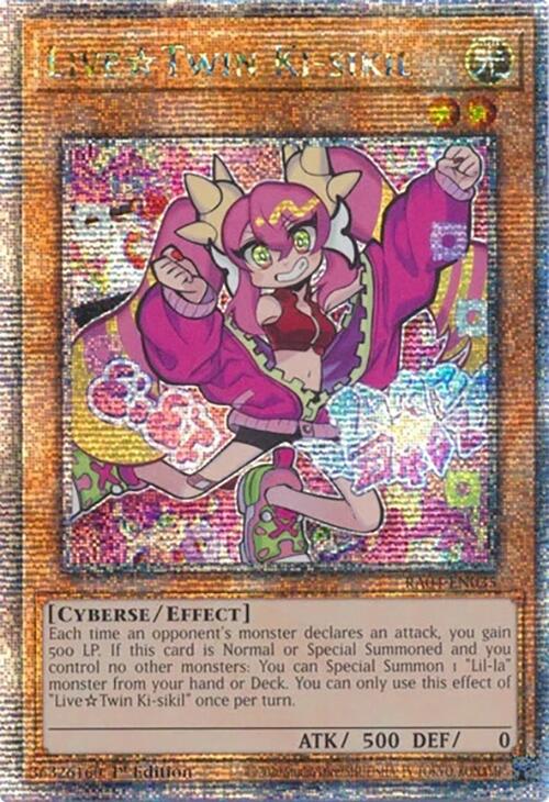 LiveTwin Ki-sikil [RA04-EN035] Quarter Century Secret Rare | Deep Dive Games St. Marys