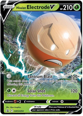 Hisuian Electrode V (SWSH294) (Jumbo Card) [Sword & Shield: Black Star Promos] | Deep Dive Games St. Marys