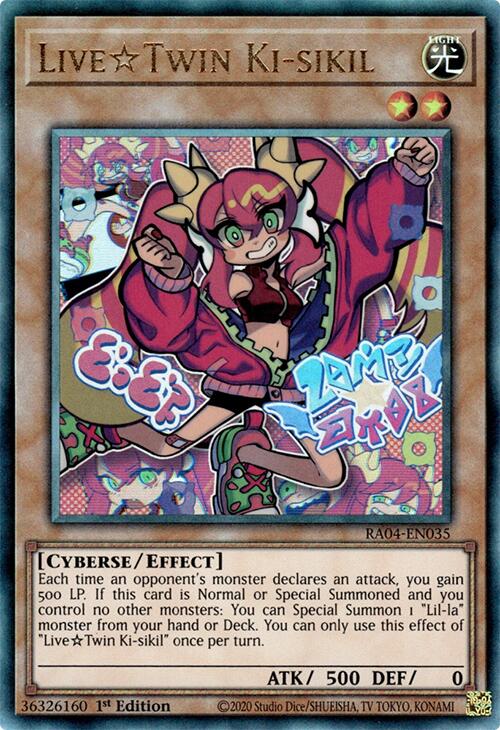 LiveTwin Ki-sikil [RA04-EN035] Prismatic Ultimate Rare | Deep Dive Games St. Marys