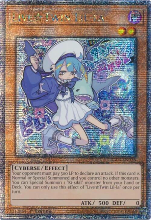 LiveTwin Lil-la [RA04-EN036] Quarter Century Secret Rare | Deep Dive Games St. Marys