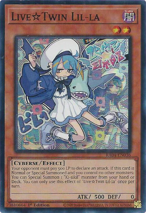 LiveTwin Lil-la [RA04-EN036] Super Rare | Deep Dive Games St. Marys