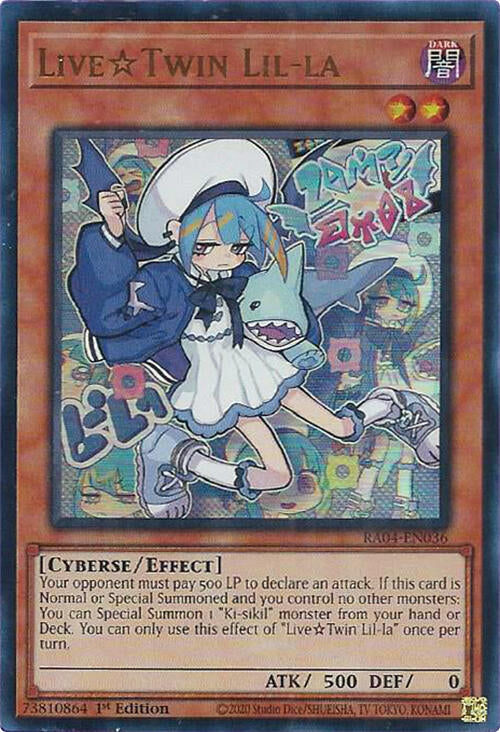 LiveTwin Lil-la [RA04-EN036] Ultra Rare | Deep Dive Games St. Marys