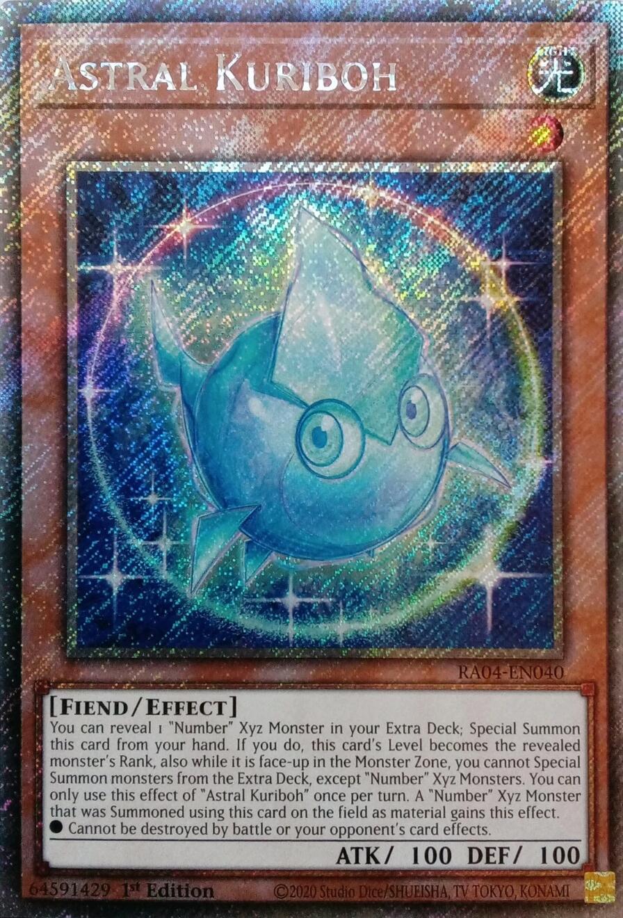 Astral Kuriboh [RA04-EN040] Platinum Secret Rare | Deep Dive Games St. Marys