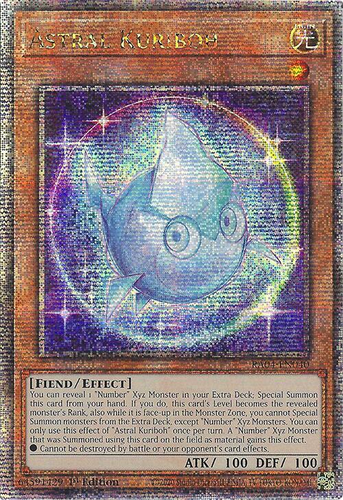 Astral Kuriboh [RA04-EN040] Quarter Century Secret Rare | Deep Dive Games St. Marys