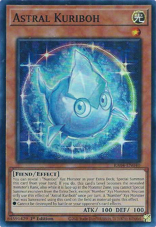 Astral Kuriboh [RA04-EN040] Super Rare | Deep Dive Games St. Marys