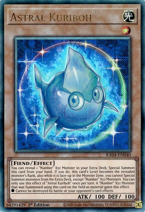Astral Kuriboh [RA04-EN040] Prismatic Ultimate Rare | Deep Dive Games St. Marys