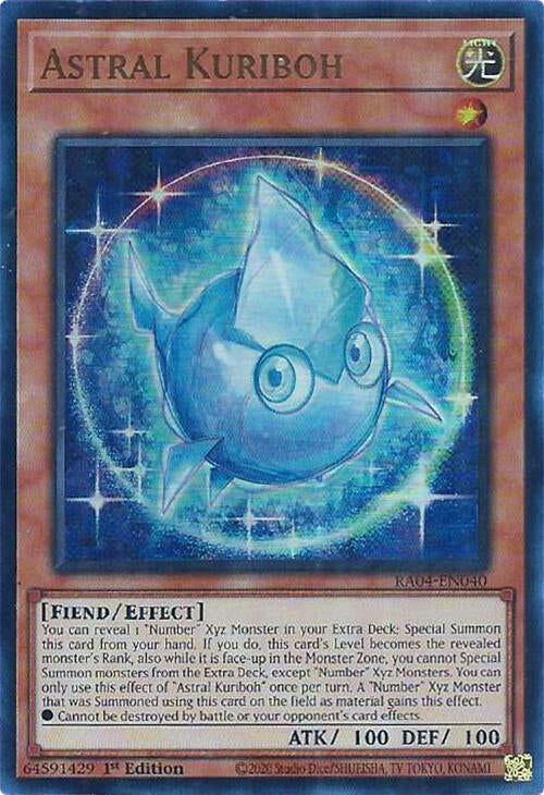 Astral Kuriboh [RA04-EN040] Ultra Rare | Deep Dive Games St. Marys