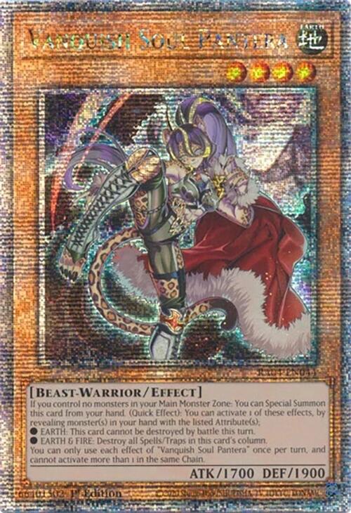 Vanquish Soul Pantera [RA04-EN044] Quarter Century Secret Rare | Deep Dive Games St. Marys