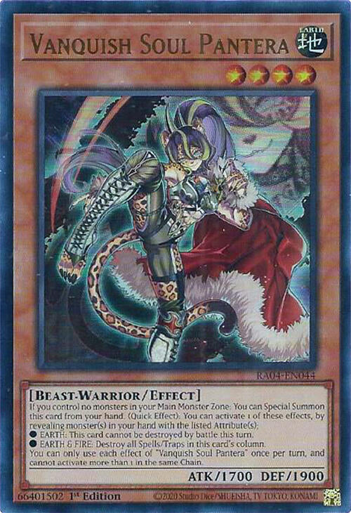 Vanquish Soul Pantera [RA04-EN044] Ultra Rare | Deep Dive Games St. Marys