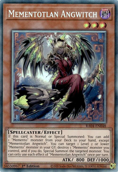 Mementotlan Angwitch [RA04-EN048] Prismatic Collector's Rare | Deep Dive Games St. Marys