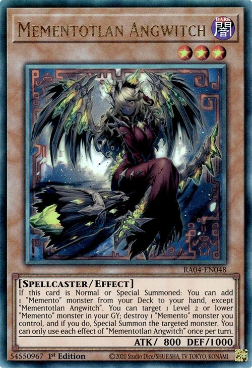Mementotlan Angwitch [RA04-EN048] Prismatic Ultimate Rare | Deep Dive Games St. Marys