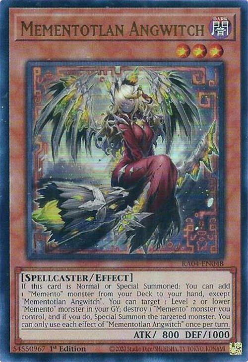 Mementotlan Angwitch [RA04-EN048] Ultra Rare | Deep Dive Games St. Marys