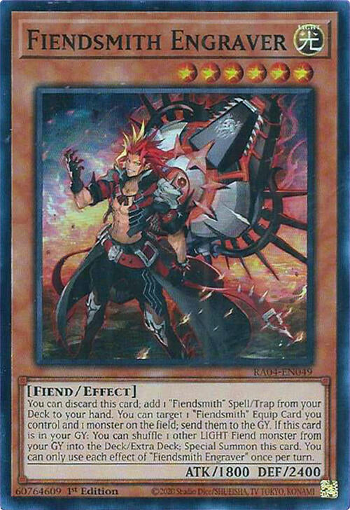 Fiendsmith Engraver [RA04-EN049] Super Rare | Deep Dive Games St. Marys