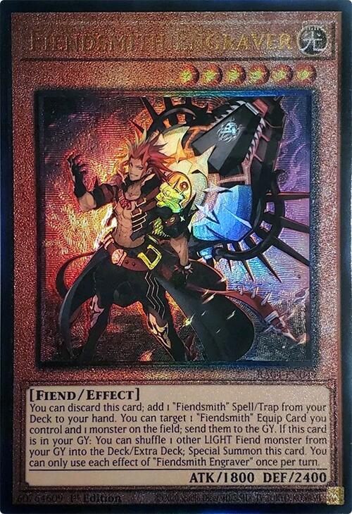 Fiendsmith Engraver [RA04-EN049] Prismatic Ultimate Rare | Deep Dive Games St. Marys