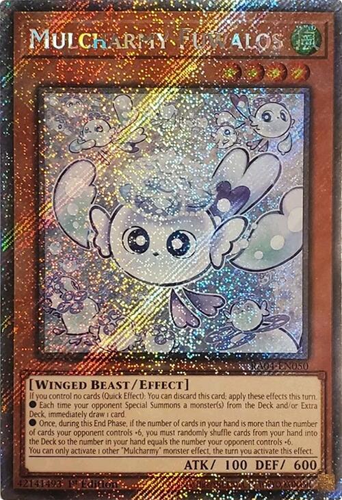 Mulcharmy Fuwalos [RA04-EN050] Platinum Secret Rare | Deep Dive Games St. Marys