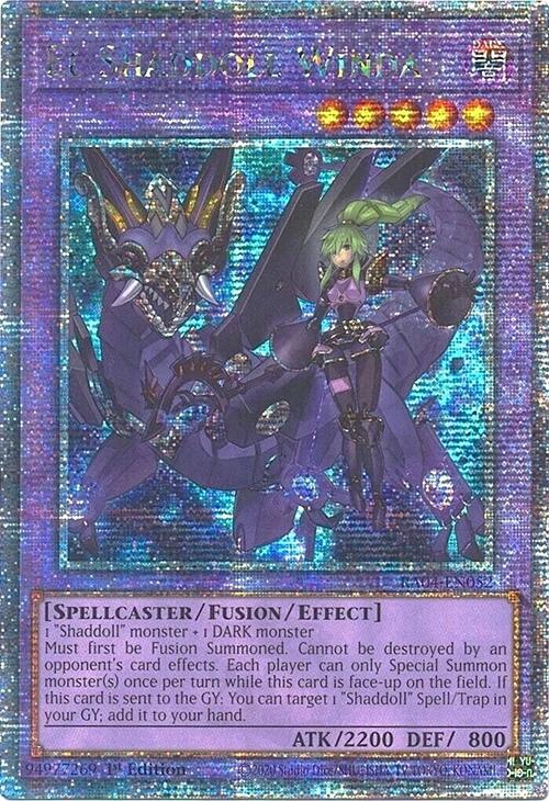 El Shaddoll Winda (Alternate Art) [RA04-EN052] Quarter Century Secret Rare | Deep Dive Games St. Marys