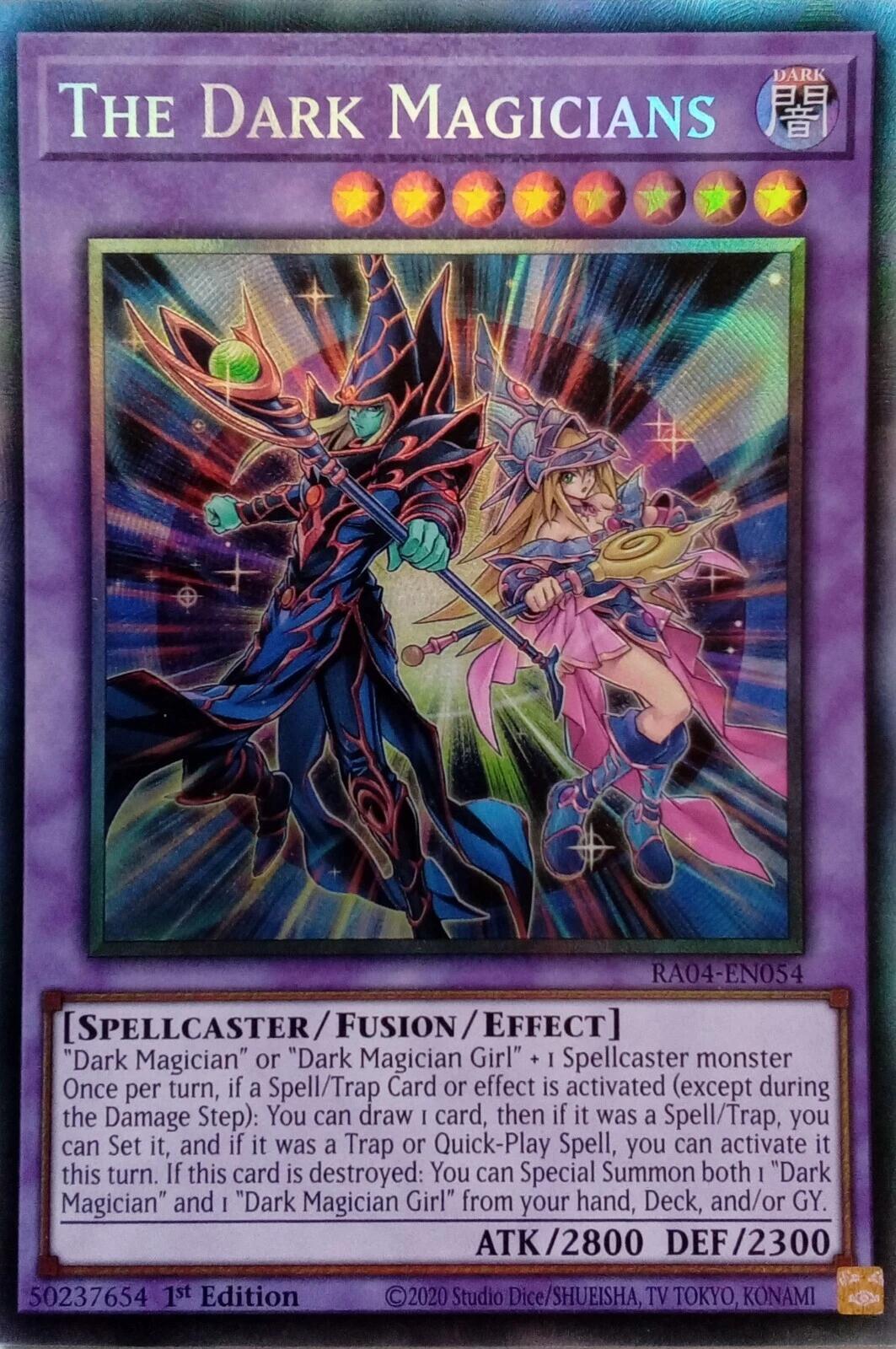 The Dark Magicians [RA04-EN054] Prismatic Collector's Rare | Deep Dive Games St. Marys