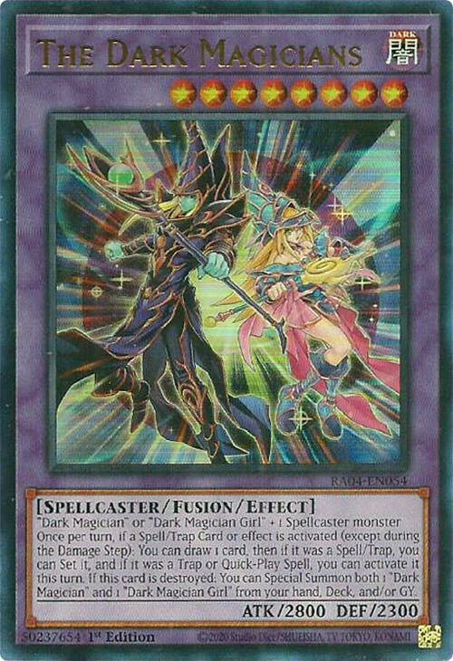 The Dark Magicians [RA04-EN054] Ultra Rare | Deep Dive Games St. Marys