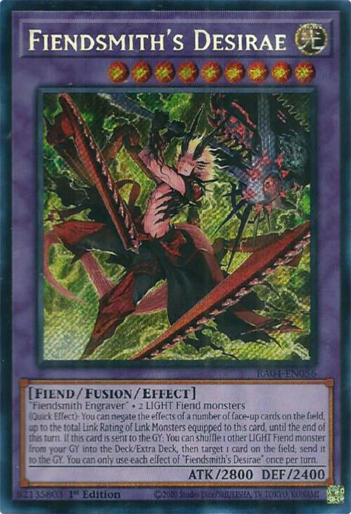Fiendsmith's Desirae [RA04-EN056] Secret Rare | Deep Dive Games St. Marys