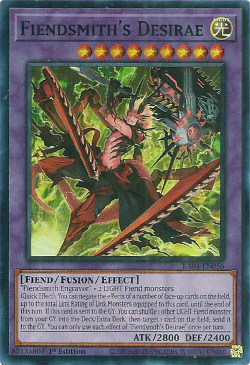 Fiendsmith's Desirae [RA04-EN056] Super Rare | Deep Dive Games St. Marys