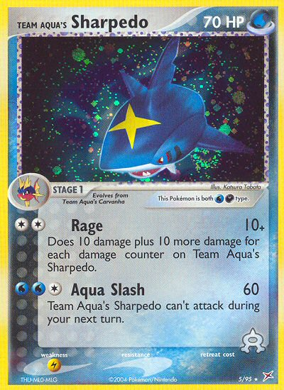 Team Aqua's Sharpedo (5/95) [EX: Team Magma vs Team Aqua] | Deep Dive Games St. Marys