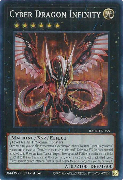 Cyber Dragon Infinity [RA04-EN068] Super Rare | Deep Dive Games St. Marys