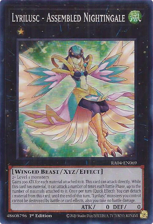 Lyrilusc - Assembled Nightingale [RA04-EN069] Super Rare | Deep Dive Games St. Marys
