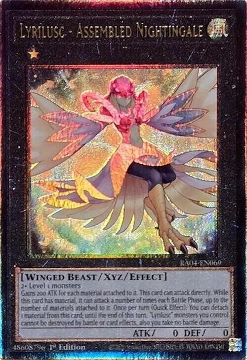 Lyrilusc - Assembled Nightingale [RA04-EN069] Prismatic Ultimate Rare | Deep Dive Games St. Marys