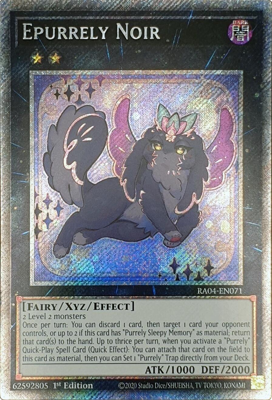 Epurrely Noir [RA04-EN071] Platinum Secret Rare | Deep Dive Games St. Marys