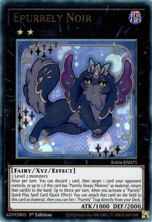 Epurrely Noir [RA04-EN071] Prismatic Ultimate Rare | Deep Dive Games St. Marys