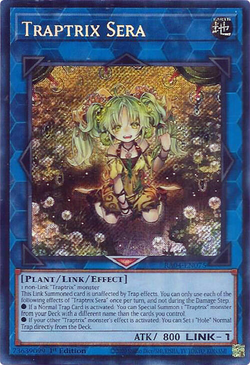 Traptrix Sera [RA04-EN075] Secret Rare | Deep Dive Games St. Marys