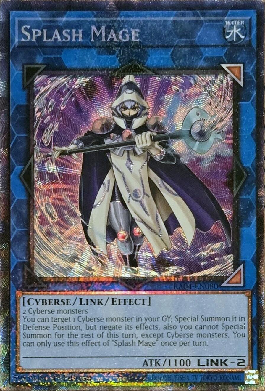 Splash Mage [RA04-EN080] Prismatic Collector's Rare | Deep Dive Games St. Marys