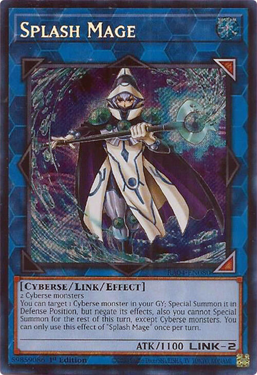 Splash Mage [RA04-EN080] Secret Rare | Deep Dive Games St. Marys