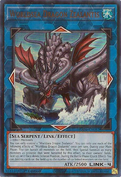 Worldsea Dragon Zealantis [RA04-EN082] Ultra Rare | Deep Dive Games St. Marys