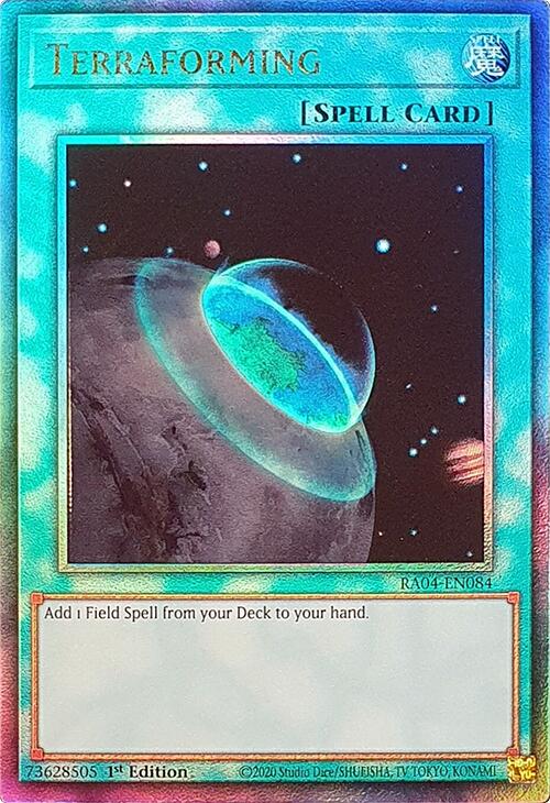 Terraforming [RA04-EN084] Prismatic Ultimate Rare | Deep Dive Games St. Marys