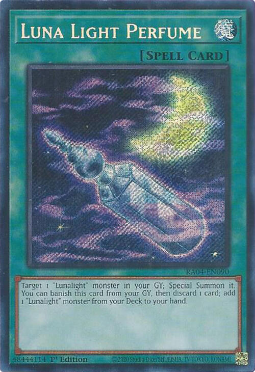 Luna Light Perfume [RA04-EN090] Secret Rare | Deep Dive Games St. Marys