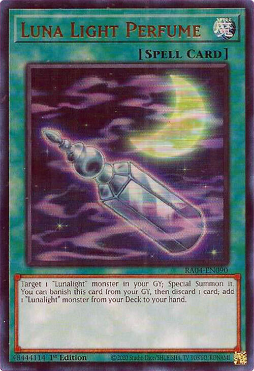 Luna Light Perfume [RA04-EN090] Ultra Rare | Deep Dive Games St. Marys