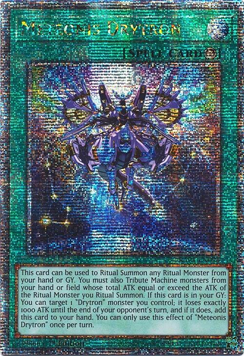 Meteonis Drytron [RA04-EN096] Quarter Century Secret Rare | Deep Dive Games St. Marys